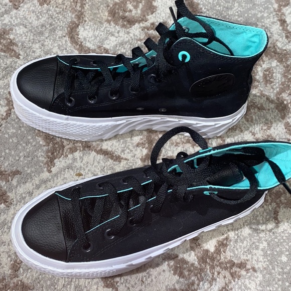 Converse high top platform sneakers - Picture 2 of 6